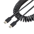 StarTech CB R2CCC-50C-USB-CABLE 20 USB C Charging Cable Male to Male Black