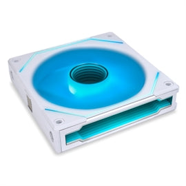Lian-Li Fan UF-SLIN120-3W UNI FAN SL120 DC 12V&5V w Controller White 3Pack RTL