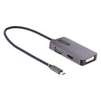 StarTech AC 118-USBC-HDMI-VGADVI USB C to HDMI DVI VGA Video Adapter Retail
