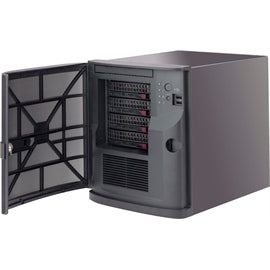 Supermicro CS CSE-721TQ-350B Mini Tower 4x3.5 HS SATA3 SAS2 350W Brown Box