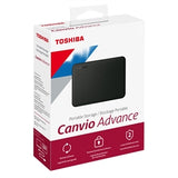 Toshiba HD HDTCA20XK3AA 2TB USB 3.0 Canvio Advance Portable Hard Drive Black
