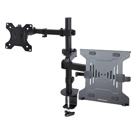 StarTech AC A2-LAPTOP-DESK-MOUNT Monitor Arm with VESA Laptop Tray up to 32