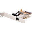 StarTech NC ST1000PEXPSE 1Port 2.5Gbps PoE Network PCIe Ethernet Card Retail