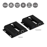 SIIG AC CE-H25D11-S2 HDMI 4K30Hz HDbitT over IP Extender 120m Brown Box