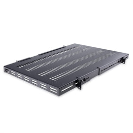 StarTech AC ADJSHELFHDV2 1U 4Post Adjustable Vented Server Rack Mount Shelf