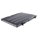 StarTech AC ADJSHELFHDV2 1U 4Post Adjustable Vented Server Rack Mount Shelf
