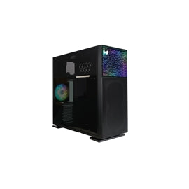 In-Win CS IW-CS-N515BLK-1AL120 N515 MidTower Black TG EATX ATX mATX MiniITX