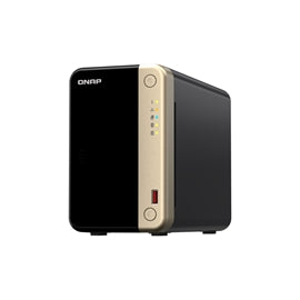 QNAP NAS TS-264-8G-US 2Bay Desktop NAS Celeron N5105 N5095 8GB DDR4 RAM Retail