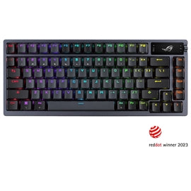 ASUS KB M701 ROG AZOTH NXBL CA PBT Wireless ROG NX Blue Switches RGB Black RTL