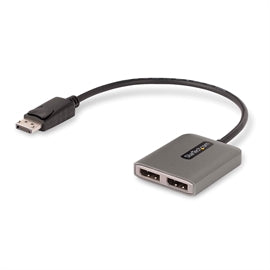 StarTech AC MST14DP122DP 2-Port DisplayPort MST Hub Dual 4K 60Hz Retail