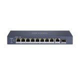 Hikvision SWT DS-3E0510HP-E L2 8PT Gigabit Unmanaged HI-POE Switch Retail