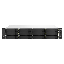 QNAP NAS TS-1264U-RP-8G-US 2U 12Bay Celeron N5095 4C 4T 2.9GHz 8GB RAM Retail
