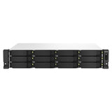 QNAP NAS TS-1264U-RP-8G-US 2U 12Bay Celeron N5095 4C 4T 2.9GHz 8GB RAM Retail