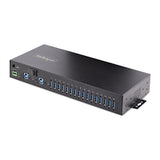 StarTech AC 5G16AINDS-USB-A-HUB 16PT Industrial USB3.0 Hub 5Gbps Dual-Host Hub