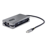 StarTech AC DKT31CDHPD3 USB-C Multiport Adapter 3PT 4K 60Hz HDMI DP Retail