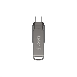 Lexar Flash Memory LJDD400128G-BNQNU 128G JumpDrive Dual Drive D400 USB Type-C