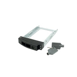 QNAP AC TRAY-25-BLK02 2.5 SSD Tray w key lock and two keys black and metal