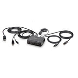 StarTech Switch C2-D46-UAC-CBL-KVM 2PT Hybrid USB-C DP Cable KVM Switch Retial
