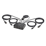 StarTech Switch C2-D46-UC2-CBL-KVM 2PT USB-C Cable KVM Switch 4ft Retial