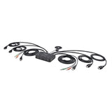 StarTech Switch C2-DH46-UA2-CBL-KVM 2PT Dual-Monitor HDMI CB KVM Switch Retail