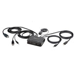 StarTech Switch C2-H46-UAC-CBL-KVM 2PT Hybrid USB-C HDMI Cable KVM Switch RTL