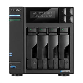 Asustor NAS AS6604T Celeron J4125 4Bay Lockerstor4 2.5GbE 4GB DDR4 Retail