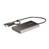 StarTech AC 109B-USBC-HDMI USB-C or A to 2xHDMI Adapter 4K60Hz 100W f Laptop