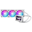 ASUS Fan ROG RYUJIN III 360 ARGB WHT AIO liquid CPU cooler with 360mm radiator