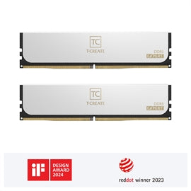 TEAMGROUP ME CTCWD548G7200HC34ADC01 T-Create Expert 2x24GB DDR5 UDIMM White