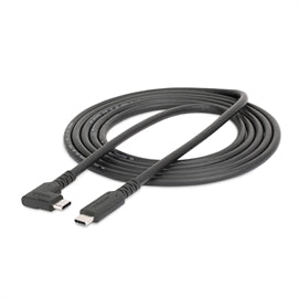 StarTech CB RUSB315CC2MBR 6ft Rugged Right Angle USB-C Cable Retail