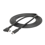 StarTech CB RUSB315CC2MBR 6ft Rugged Right Angle USB-C Cable Retail