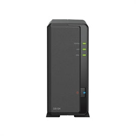 Synology NAS DS124 1bay DiskStation Realtek RTD1619B 1GB DDR4 Retail
