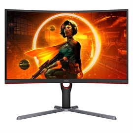 AOC Monitor CQ27G3S 27 VA Curved 16:9 2560x1440 165Hz 1ms 1xDP 2xHDMI Retail