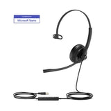 Yealink Headset 1308014 UH34 Mono Teams USB Wired Retail