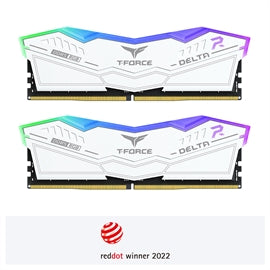 TEAMGROUP ME FF4D532G5600HC36BDC01 DELTA RGB 2x16GB DR5 5600MHz CL36 UDIMM WHT