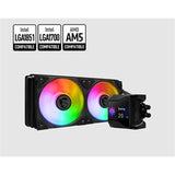 MSI Fan MPG CORELIQUID D240 AIO Liquid CPU Cooler 240mm Radiator Retail