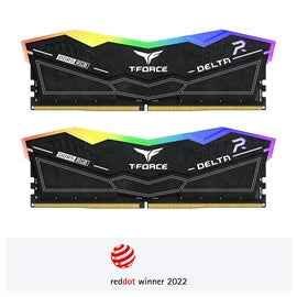 TEAMGROUP ME FF3D532G6400HC40BDC01 DELTA RGB DDR5 UDIMM 32G 6400MHz CL40 Black