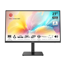 MSI MN Modern MD272QXP IPS QHD 2560x1440 16:9 1ms 100Hz Speaker HDMI DP USB-C