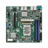 ASRock SV MB EC266D4U-2L2T C266 Single Socket V1 S1700 128G MicroATX Brown Box
