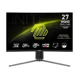 MSI MN MAG 27CQ6PF 27 Rapid VA 2560x1440 16:9 0.5ms 180Hz DP 2xHDMI Retail