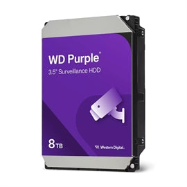 Western Digital HD WD85PURZ 8TB WD Purple 3.5 SATA 5640RPM 256M CMR Bulk Pack