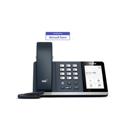 Yealink PH 1301198 MP54-TEAMS MP54 Teams Android 9based IP Phone 4TouchScreen