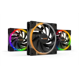 be quiet! Fan BL077 Light Wings 120mm PWM high-speed 3xFans ARGB LED Black RTL