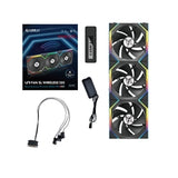 Lian-Li Fan 12RSL1W3B UNI FAN SL 120 Wireless RGB 120mm Fan Reverse BladeBlack