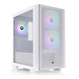 Thermaltake CS CA-1Y8-00S6WN-01 Versa H16 TG ARGB Snow MicroTower m-ATX 3mm TG
