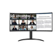 LG MN 34WR55QK-B 34 VA UltraWide WQHD 3440x1440 Curved 5ms 100Hz HDMI Retail
