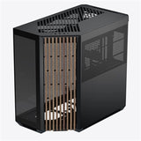 APNX Case APCM-VI01103.11 V1-W-BK-v1 Mid Tower SGCC ABS V1 Black wood Retail