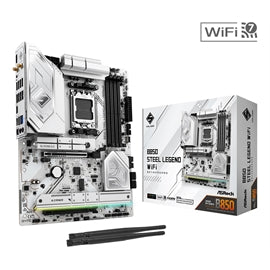ASRock MB B850 Steel Legend WiFi B850 AM5 Max256GB DDR5 ATX Retail