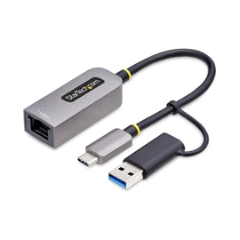 Startech NT C21GA-USB-ETHERNET USB-C to Ethernet Adapter with USB-A Dongle RTL
