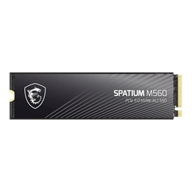 MSI SSD SM560N1TB 1TB SPATIUM M560 PCIe 5.0 NVMe M.2 Retail